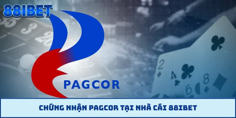 Chứng nhận PAGCOR tại nhà cái 88IBET